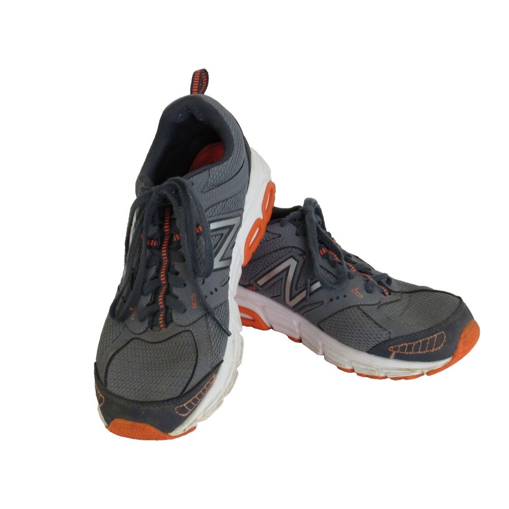New Balance 430 V1 Men's Size 10 Gray and Orange Athletic Running Shoes M430LG1